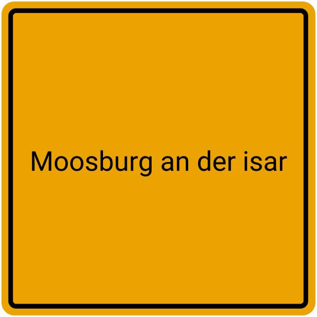 Meldebestätigung Moosburg an der Isar